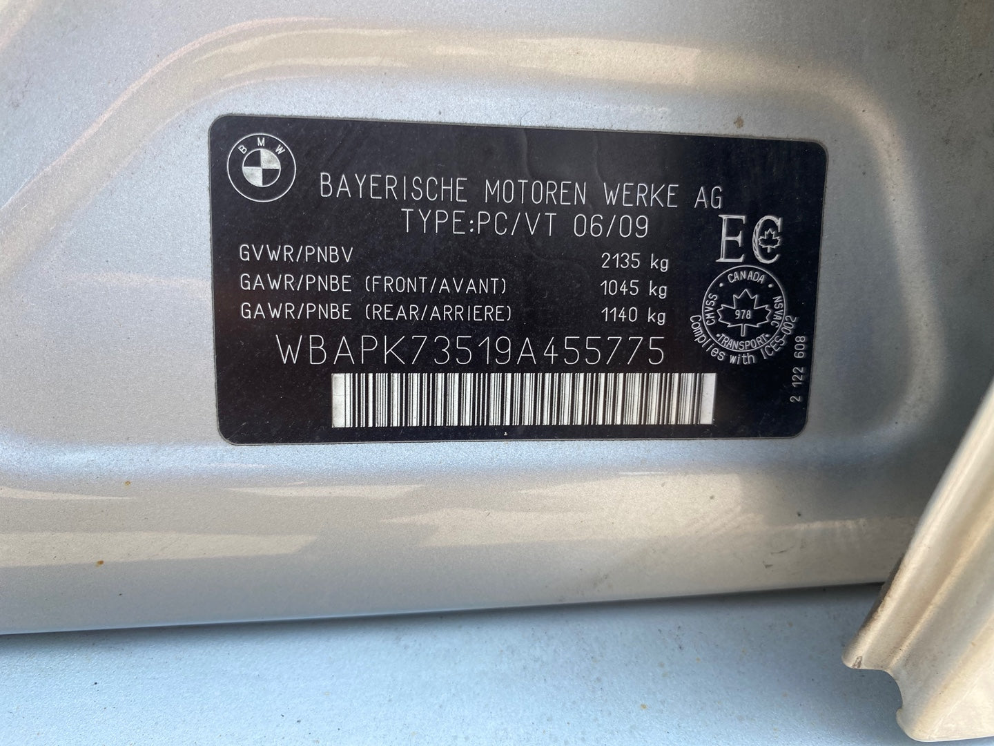 BMW 328I 2009