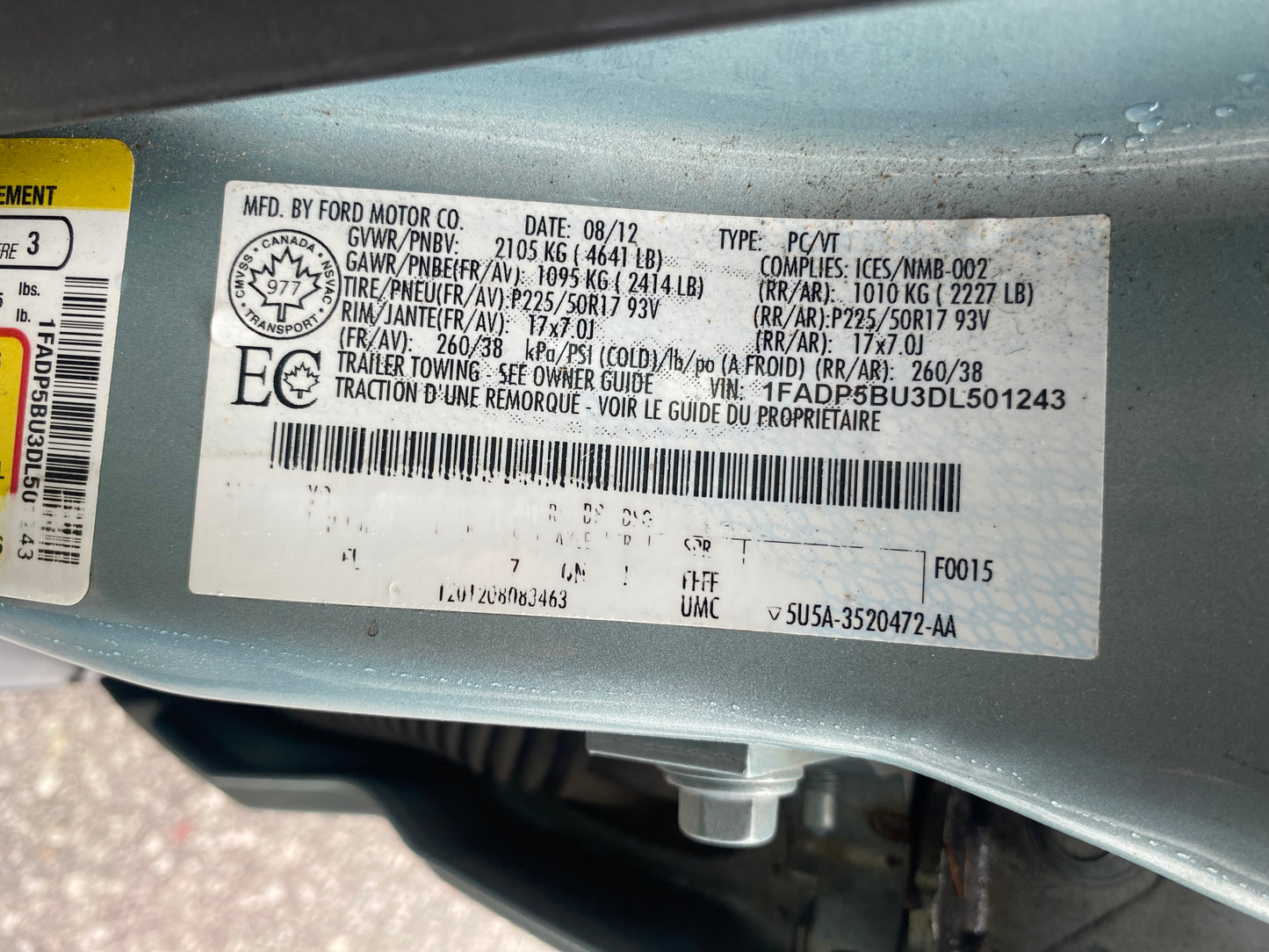 FORD C-MAX 2013