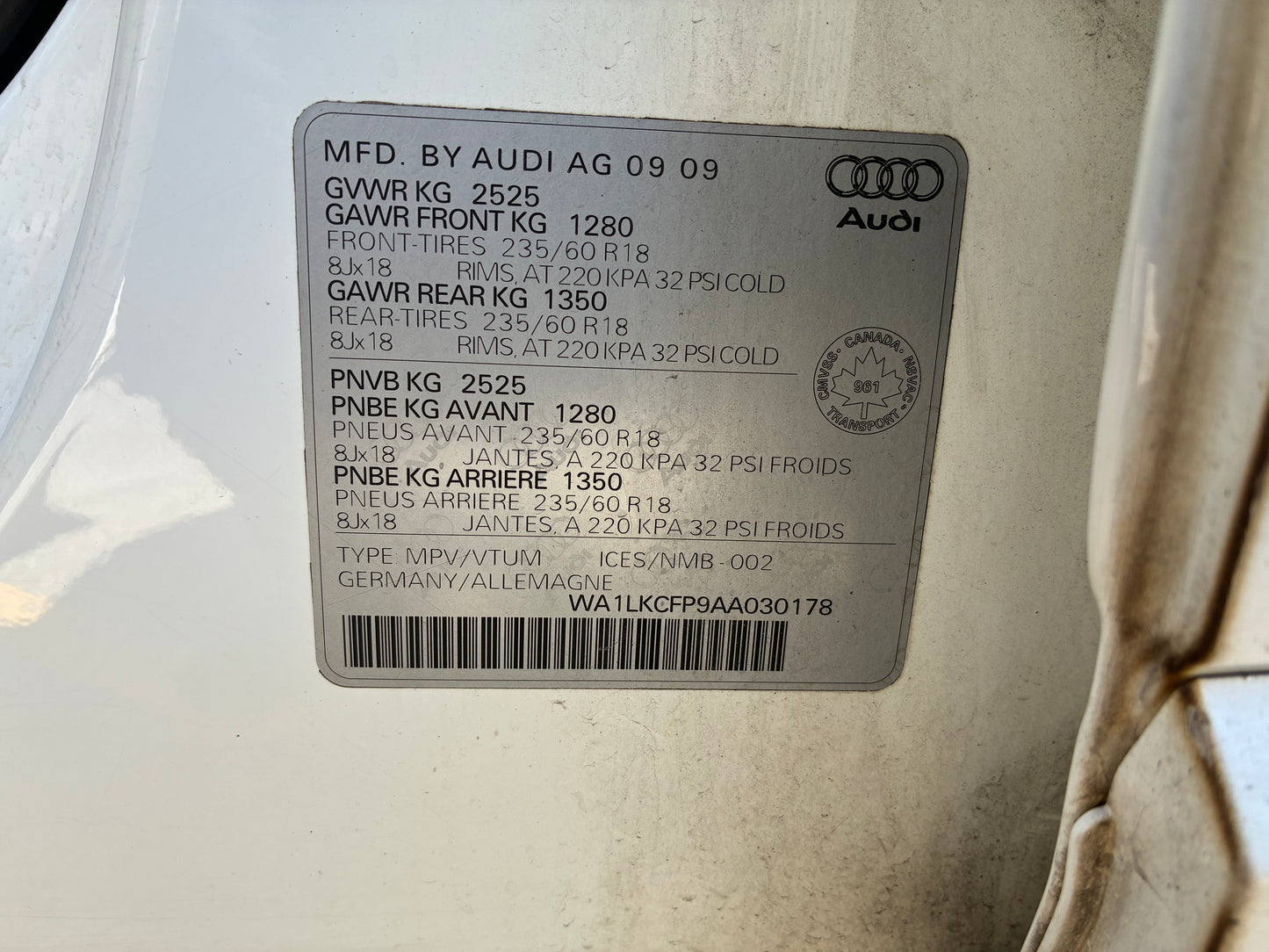 AUDI Q5 2010